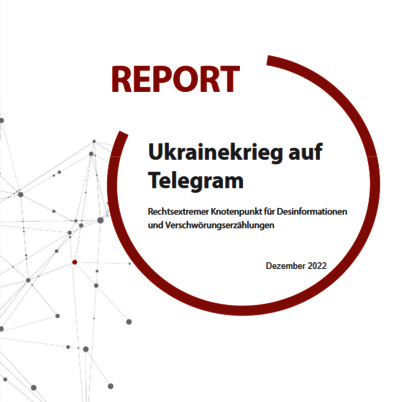 Titel "Ukrainekrieg auf Telegram"