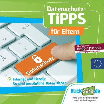 klicksafe_Datenschutztipps für Eltern 
