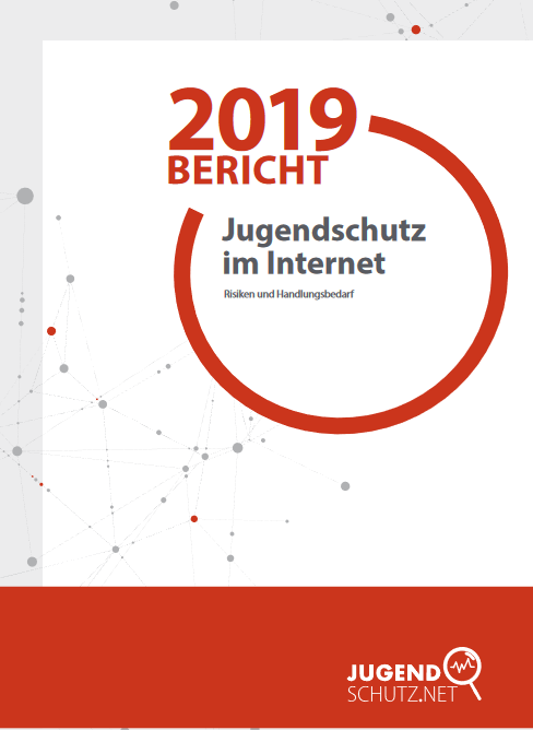 Ansicht: Cover des Jahresberichts 2019 von jugendschutz.net 