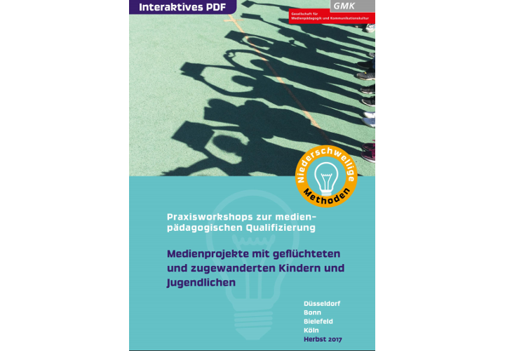 Screenshot Medienprojekte mit Geflüchteten