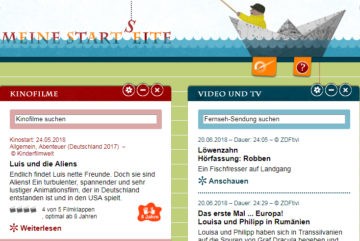 Meine Startseite