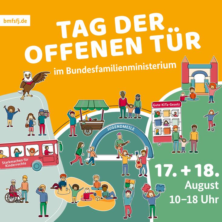 Tag der offenen Tür im Bundesfamilienministerium: Einladung
