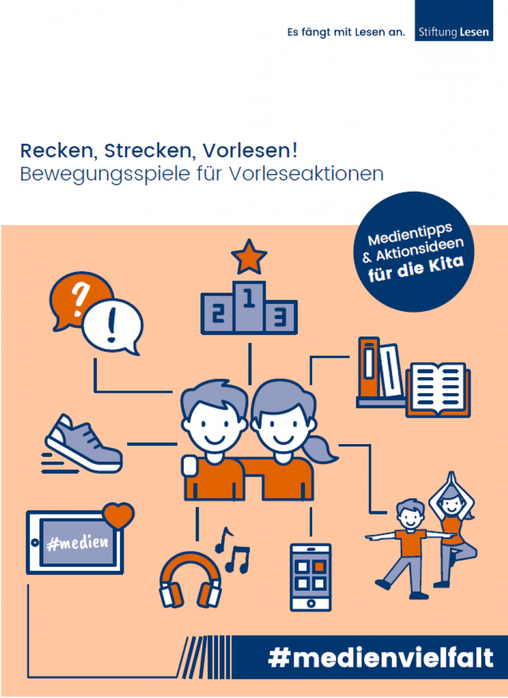 Recken, Strecken, Vorlesen - Bewegungsspiele für Vorleseaktionen