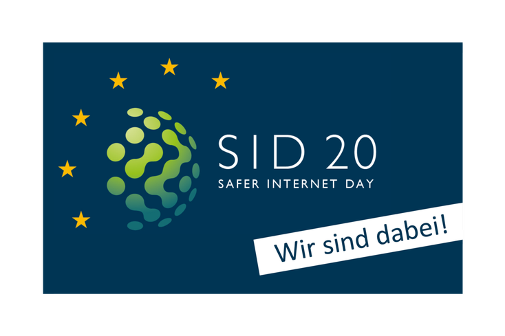 csm_SID2020_Wir_sind_dabei_BannerDunkel_51770e3ac5.png Klicksafe Banner Safer Internet Day 2020 Wir sind dabei