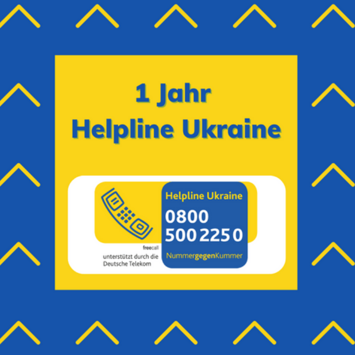 1 Jahr Helpline Ukraine 