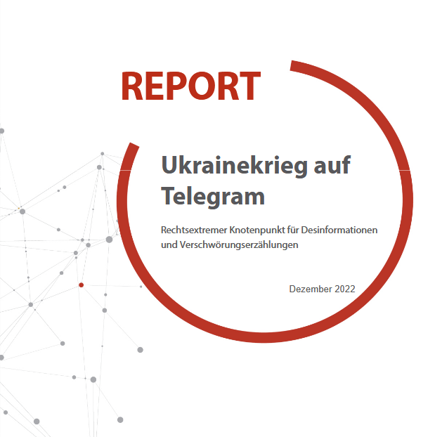 Titel "Ukrainekrieg auf Telegram"